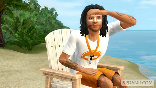 享受沙滩美女 《模拟人生3：岛屿天堂》截图赏