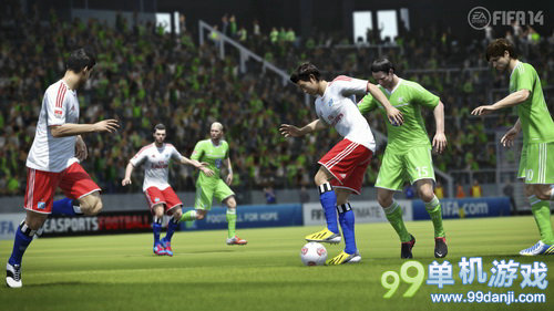 引爆次世代绿茵战场 看《FIFA14》游戏性演示