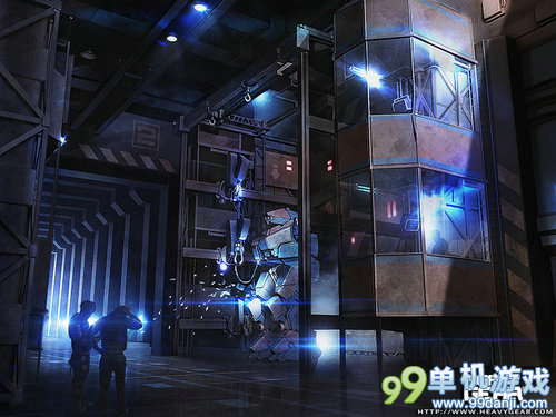 虚幻4鼎力打造《重装机甲突击》最新预告截图出炉