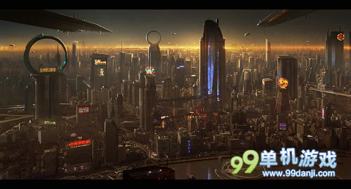 这就是未来的上海！ 《星际公民》新原画曝光