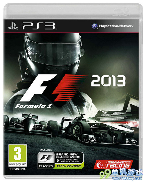 次世代赛车大作《F1 2013》双版本游戏封面公布
