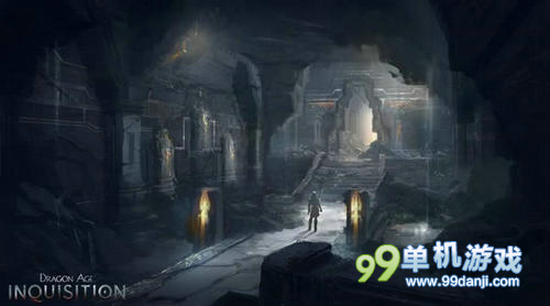 《龙腾世纪3》新原画曝光 历险地下城堡