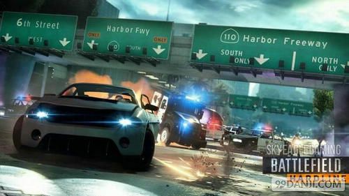 《战地：硬仗》E3 2014演示 闹市警匪火爆枪战