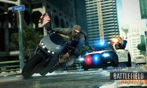 《战地：硬仗》E3 2014演示 闹市警匪火爆枪战
