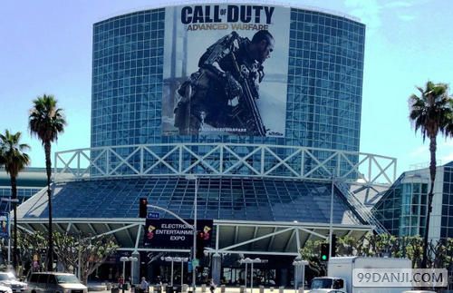 《使命召唤11》巨幅广告牌现身E3 2014会展中心