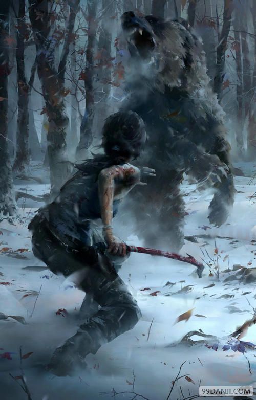 《古墓丽影10：崛起》原画曝光 劳拉的人兽大战