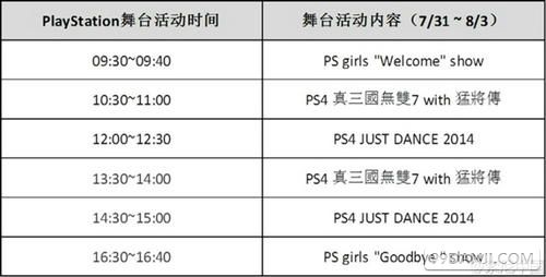索尼CJ2014展台曝光 PS4/PSV国行版任你爽