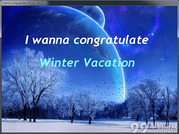 i wanna congratulate winter截图2