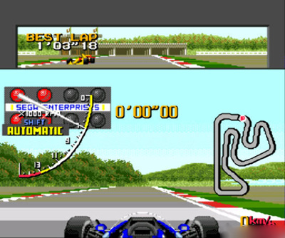 MD模拟器 摩纳哥GP赛车2截图2