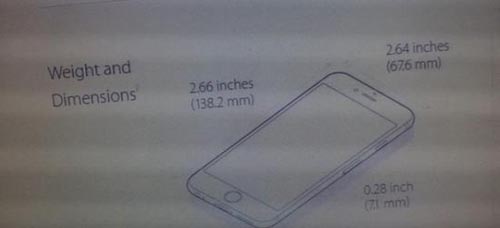 iPhone 6s多大？苹果官网提前曝光iPhone 6s配色尺寸